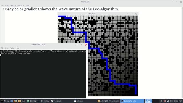 Maze Solving - Lee-Algorithm - Python смотреть онлайн