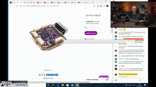 Mads Live 04/10 - New Freefly Systems Astro Drone & Should Ardupilot Have Integrated OSD смотреть онлайн