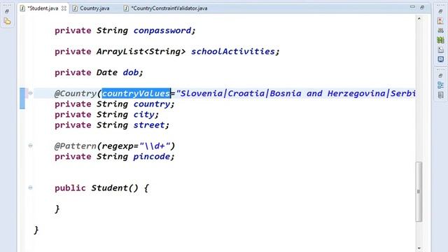 120.Spring MVC form validation # custom Valid annotation 2.part смотреть онлайн