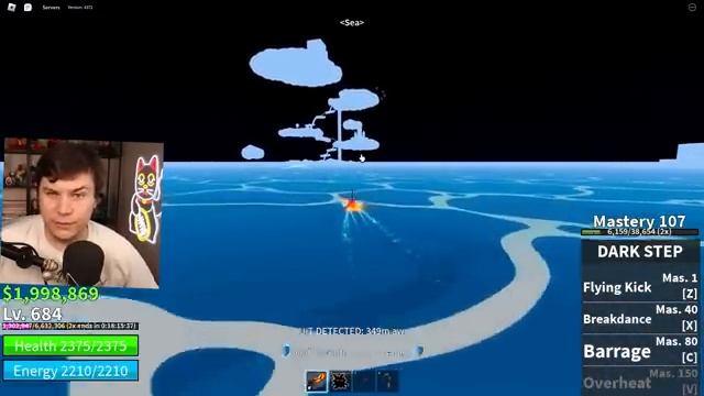 THESE 2 FRUITS CARRIED ME TO THE SECOND SEA! Roblox Blox Fruits смотреть онлайн