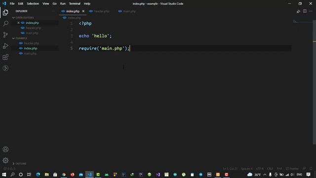 31-include and require in php смотреть онлайн