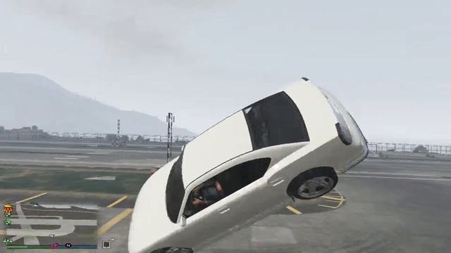 Дцп катаются в GTA V|Военная база смотреть онлайн