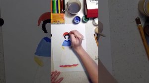 Урок ИЗО в школе. 5 класс. Урок № 12. «Дымковская игрушка». - рисуем поэтапно