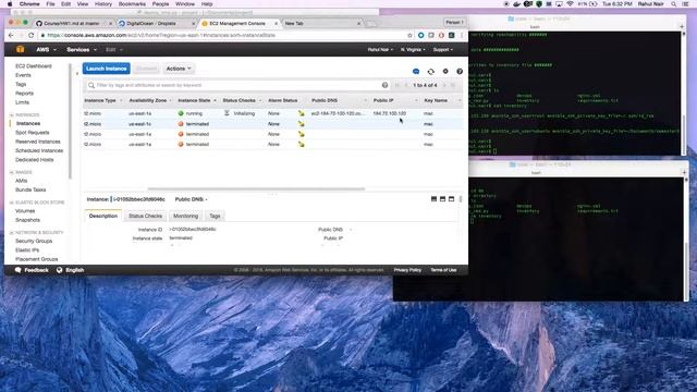 HW1 Provision VM and deploy Nginx on AWS and Digitalocean using ansibleplaybook смотреть онлайн