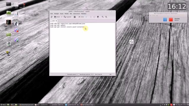 Linux: How to install java and play minecraft! *2013* смотреть онлайн