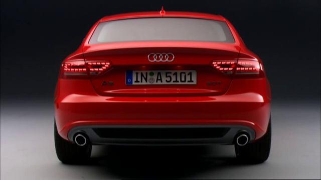 Audi A5 Sportback beauty shots and driving scenes смотреть онлайн