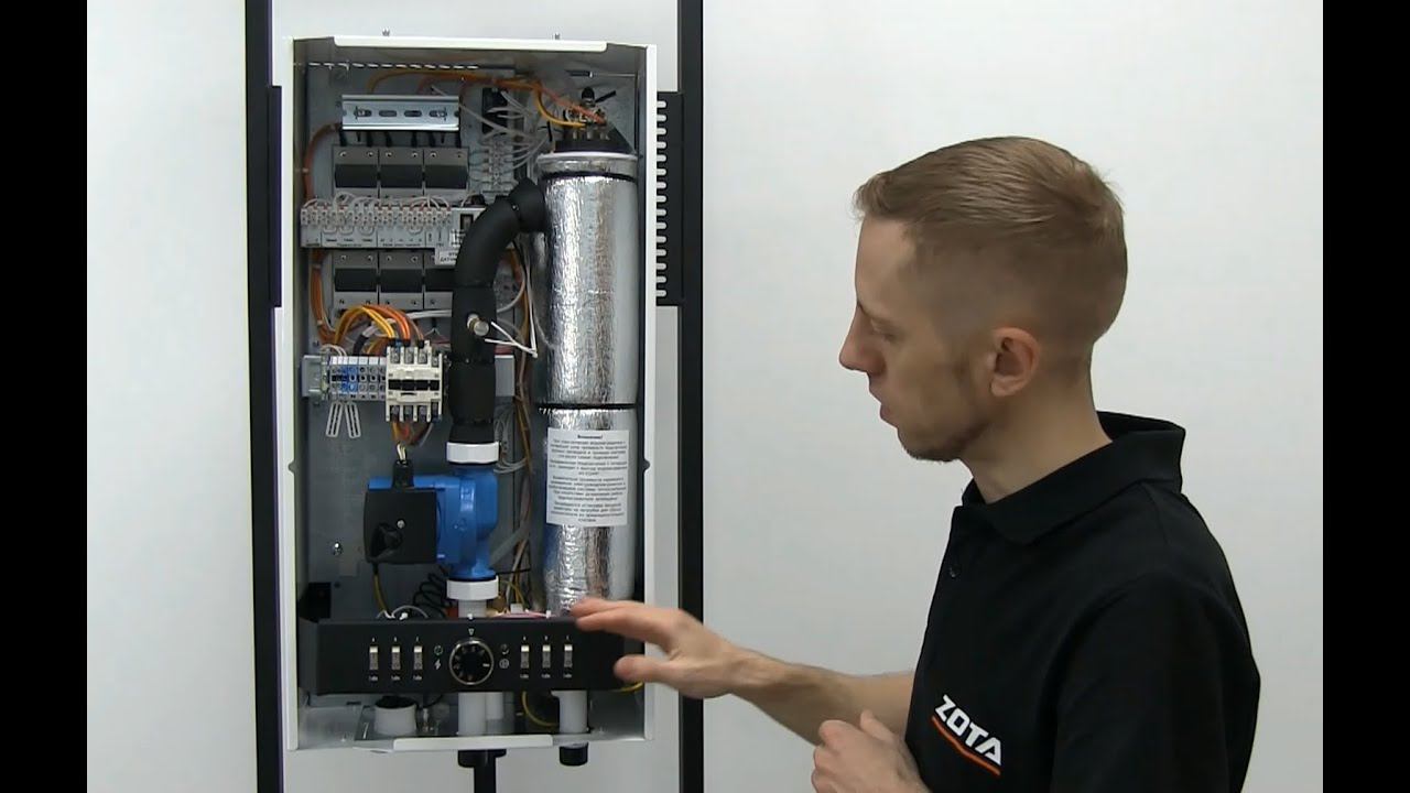Электрокотел ZOTA JAZZ + термостаты ZONT и ZOTA смотреть онлайн