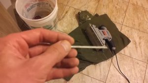 Ремонт кухонной столешницы: удаление "трещины"