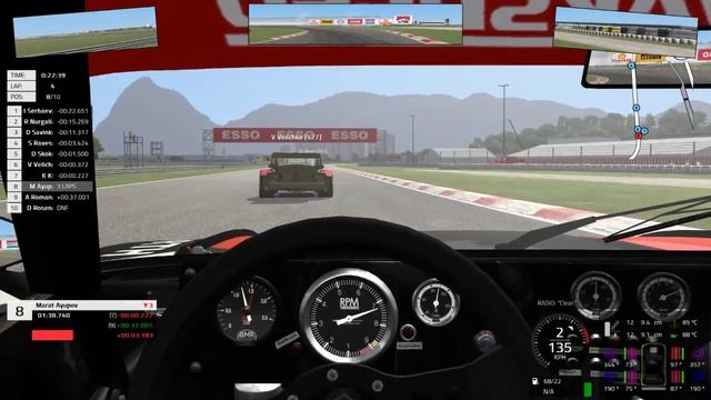 Automobilista - PGT DRM 2018 - R06 Jacarepagua 88 смотреть онлайн