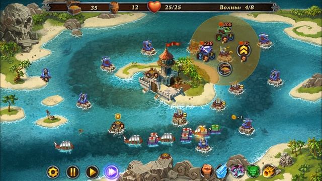 Fort Defense - Карибское море 1-19 смотреть онлайн