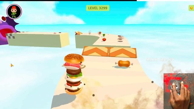 Sandwich Runner Game All Levels Walkthrough Gameplay iOS,Android New Update Max Level 3300 OSUIEHE смотреть онлайн