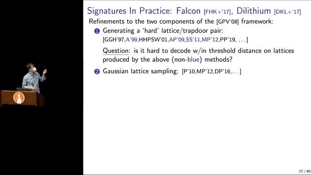 Post-Quantum Cryptography - Chris Peikert - 3/6/2022 смотреть онлайн