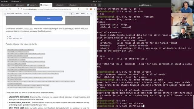 2 of 2 Getting started on the Kintsugi Merge Testnet for the Ethereum Beacon Chain смотреть онлайн