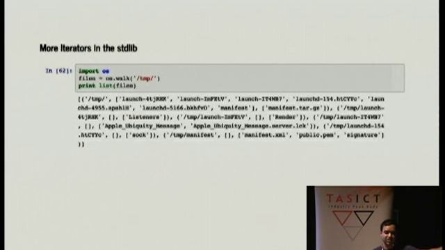Pythonic iterators and generators смотреть онлайн