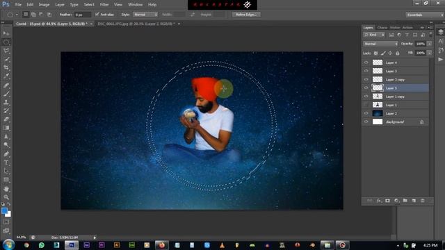 Rockstar Explorer Adobe Photoshop Coronavirus covid 19 Poster - Explore 2 смотреть онлайн