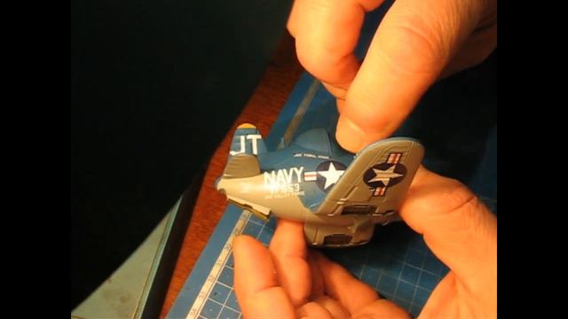 "Corsair" F4U-4 #4 (Tiger model-04) CUTE PLANE KIT SERIES Modeling смотреть онлайн