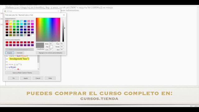 Phyton - Tema 2 Primer programa con Python смотреть онлайн