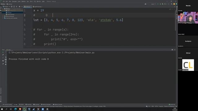Webinar: Podstawy Pythona - programowanie dla początkujących | 12.05.2022 | Coders Lab смотреть онлайн
