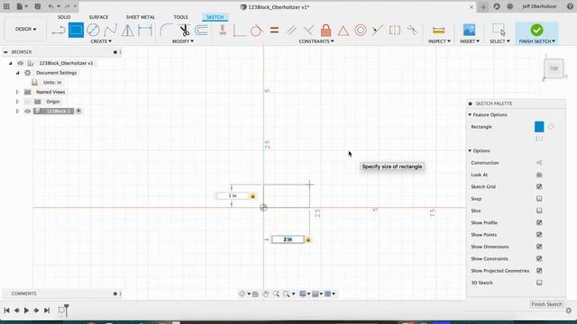 Fusion 360 Part 3 (Creating a 2D Sketch / Extruding to 3D) смотреть онлайн