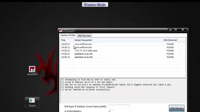 الدرس الثالث والعشرون من دوره كشف الدمج والتلغيم ApateDNS