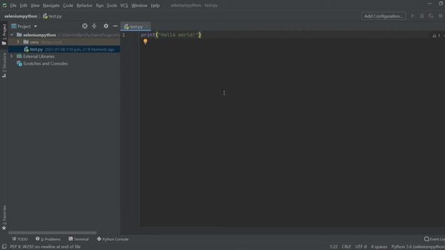 Setup & Installation | Selenium Python Tutorial смотреть онлайн