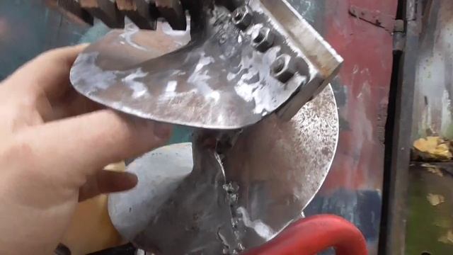 Доработка шнека для мотобура на 200 мм смотреть онлайн