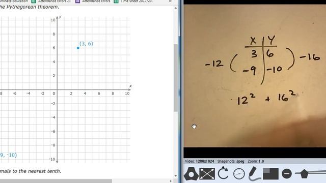 IXL 8th N.4 Find the distance between two points (v18.1a) смотреть онлайн