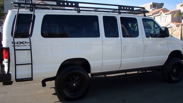 FORD E350 7.3 DIESEL VAN 4X4 15 PASSENGER смотреть онлайн