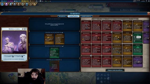 CIV VI: GATHERING STORM #04 · ¡BOMBARDEOS CULTURALES! · GAMEPLAY DEIDAD ESPAÑOL смотреть онлайн