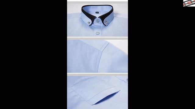 #Рубашка #MACROSEA #мужская #деловая #с #воротником #на #пуговицах, #формальная #Модная #стильная смотреть онлайн