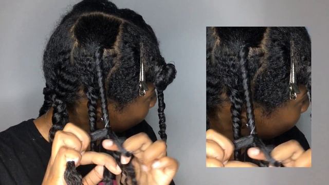 3 Strand Twist| beginner friendly смотреть онлайн