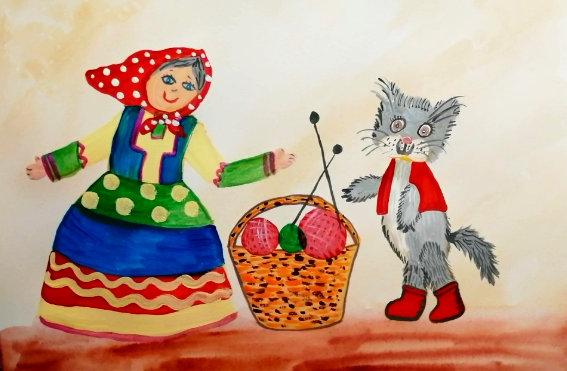 Как нарисовать сказку Кот-рукодельник смотреть онлайн