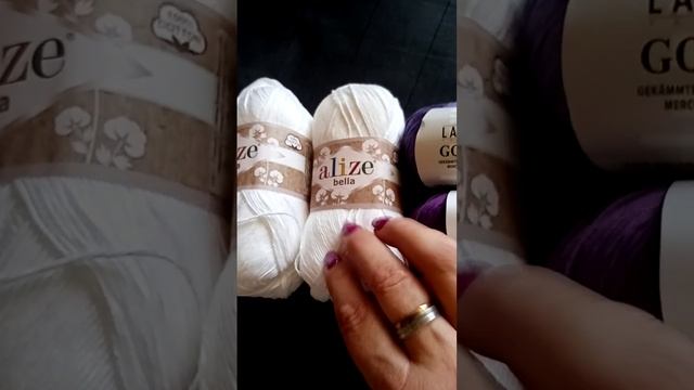 Мой заказ с ИМ "Пряжа. су" Lang yarns Golf, Alize Bella смотреть онлайн
