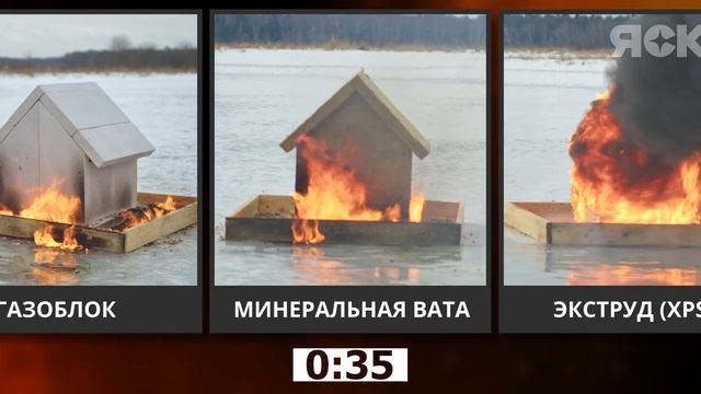 Эксперимент: ПОДОЖГЛИ УТЕПЛИТЕЛЬ смотреть онлайн