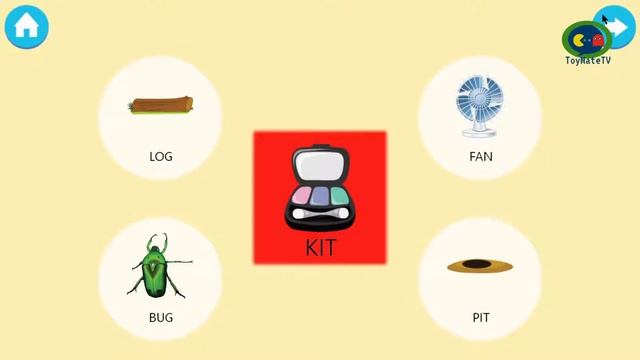 Kids Learning Word Games - Match the Rhyming Words смотреть онлайн