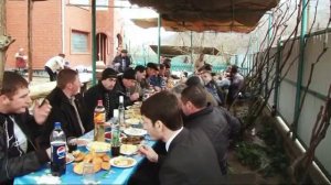 На адыгейской свадьбе. Обед. Аул Псебе