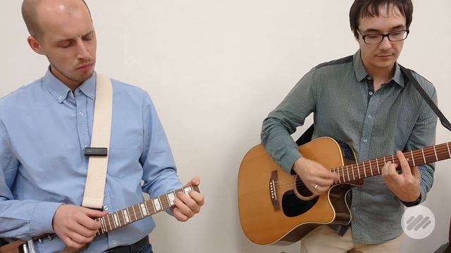 #jamuary Day22 - Ukulele JAM ❇ with Guitar | key Dm смотреть онлайн