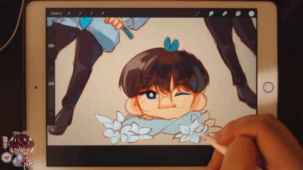 SKETCH WITH ME | SKETCHING SOME CHIBIS | PROCREATE