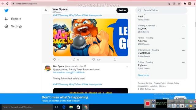 WAR SPACE GAME NEW EARNING NFT GAME FULL REVIEW смотреть онлайн