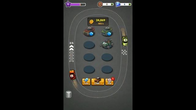 Car Merger - Battle Car Tycoon: Idle Merge Arena - Gameplay (iOS - Android) смотреть онлайн
