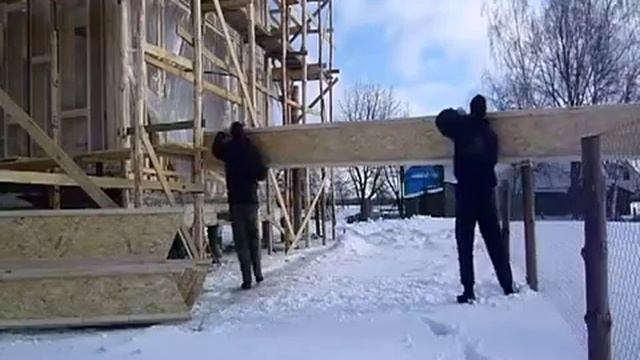 Перенос балки 9,5 м. смотреть онлайн