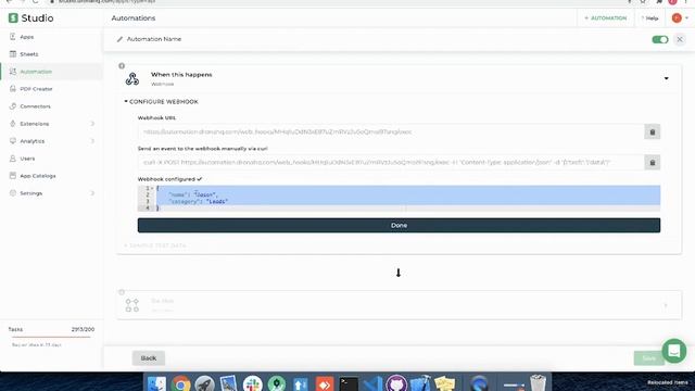 Webhook Based automation смотреть онлайн