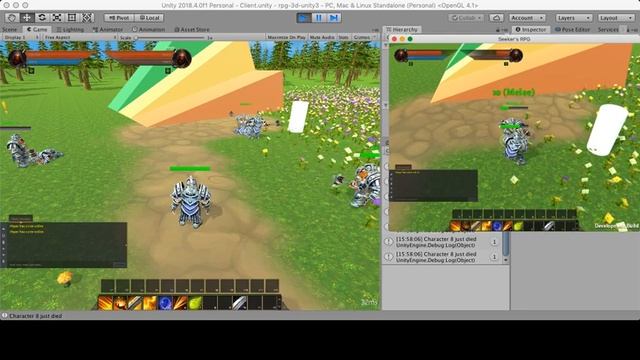 Unity MMORPG game demo #2 смотреть онлайн