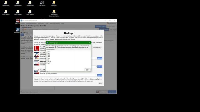 Mass Effect 1 Legendary Edition Modding Guide Part 1: "Creating the Master Backup" смотреть онлайн