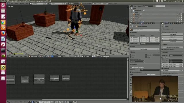 Creating Games with Blender and Blend4Web смотреть онлайн