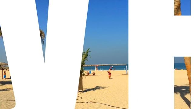 Пляжи в Дубае - Шикарный Аль Мамзар бич парк. Отдых в ОАЭ vlog смотреть онлайн
