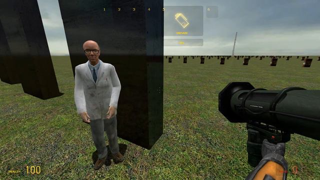Garrys Mod nuke with barrels and Kleiner! смотреть онлайн