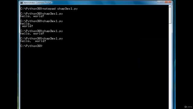 Exercise for some printing features in python смотреть онлайн