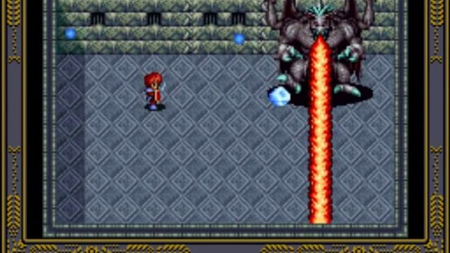 Ys IV Mask of the Sun (SNES) - Boss 09. Guruda (No Damage)