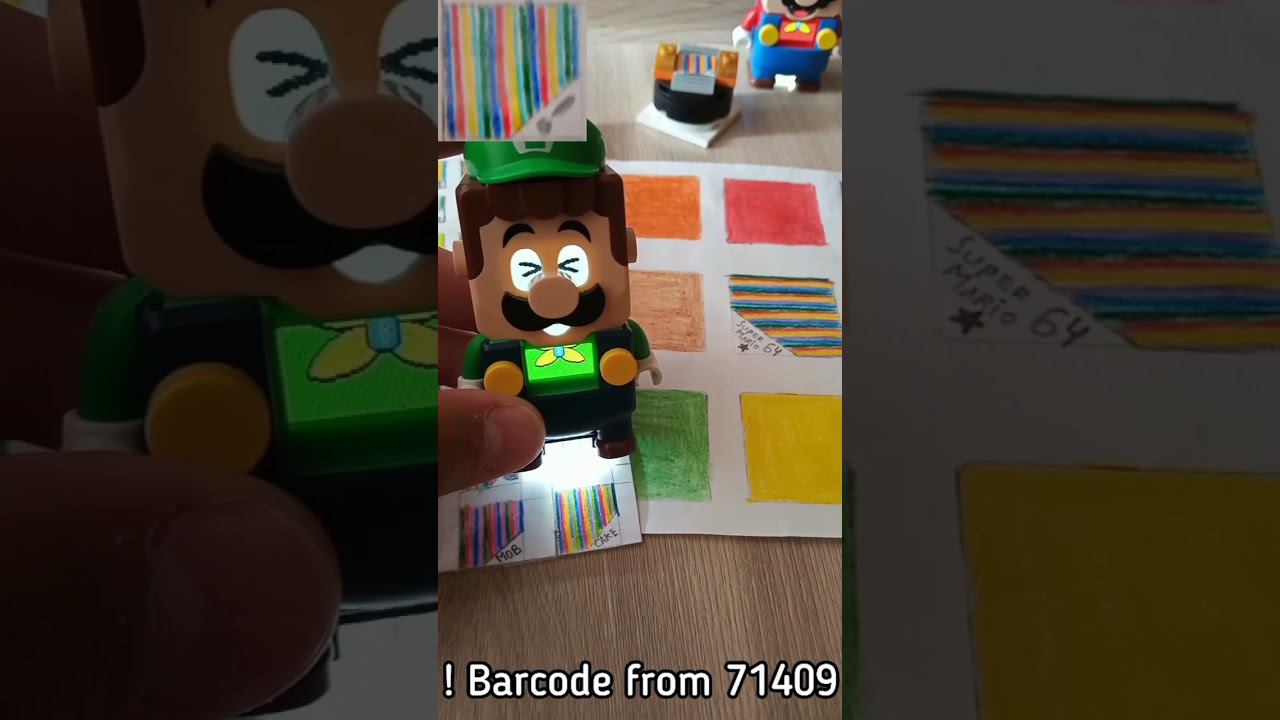 Every new barcodes from Lego Peach 2022 sets check by Mario & Luigi! Part 5 of 5 For #shorts смотреть онлайн